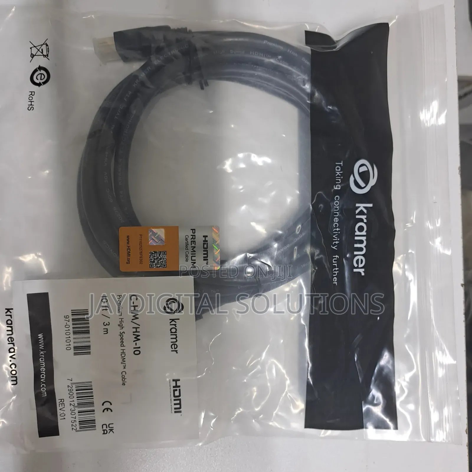 Kramer Hdmi C-Hm/Hm/Pro Cable 3m