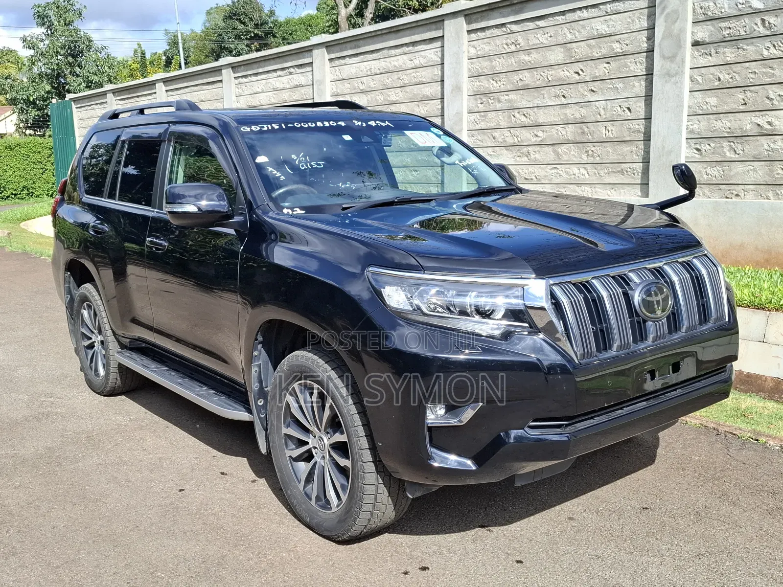 Toyota Land Cruiser Prado 2.8 2019 Matt Black