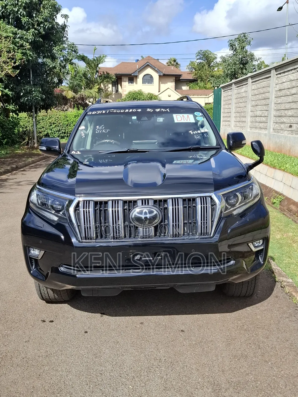 Toyota Land Cruiser Prado 2.8 2019 Matt Black