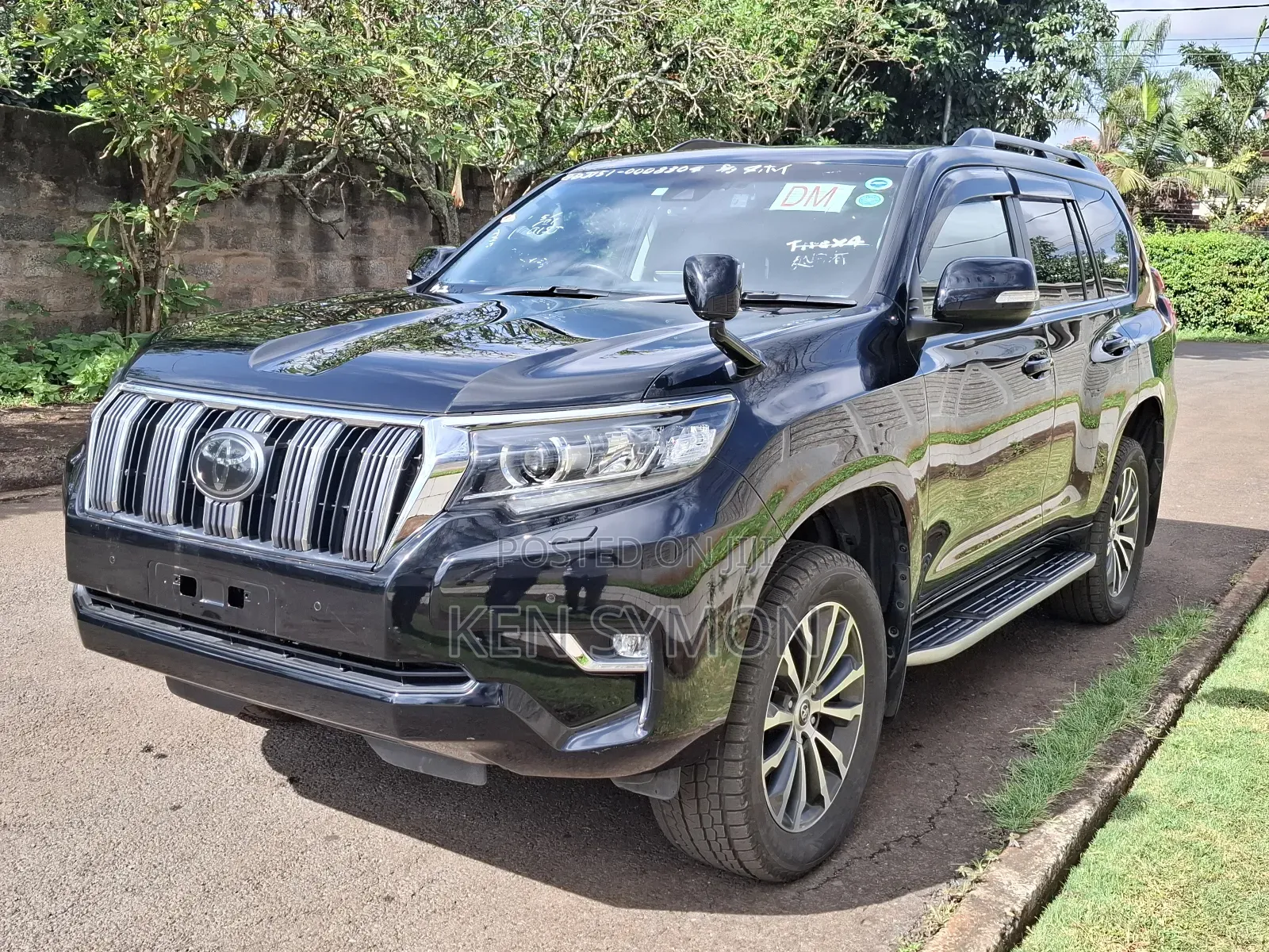 Toyota Land Cruiser Prado 2.8 2019 Matt Black