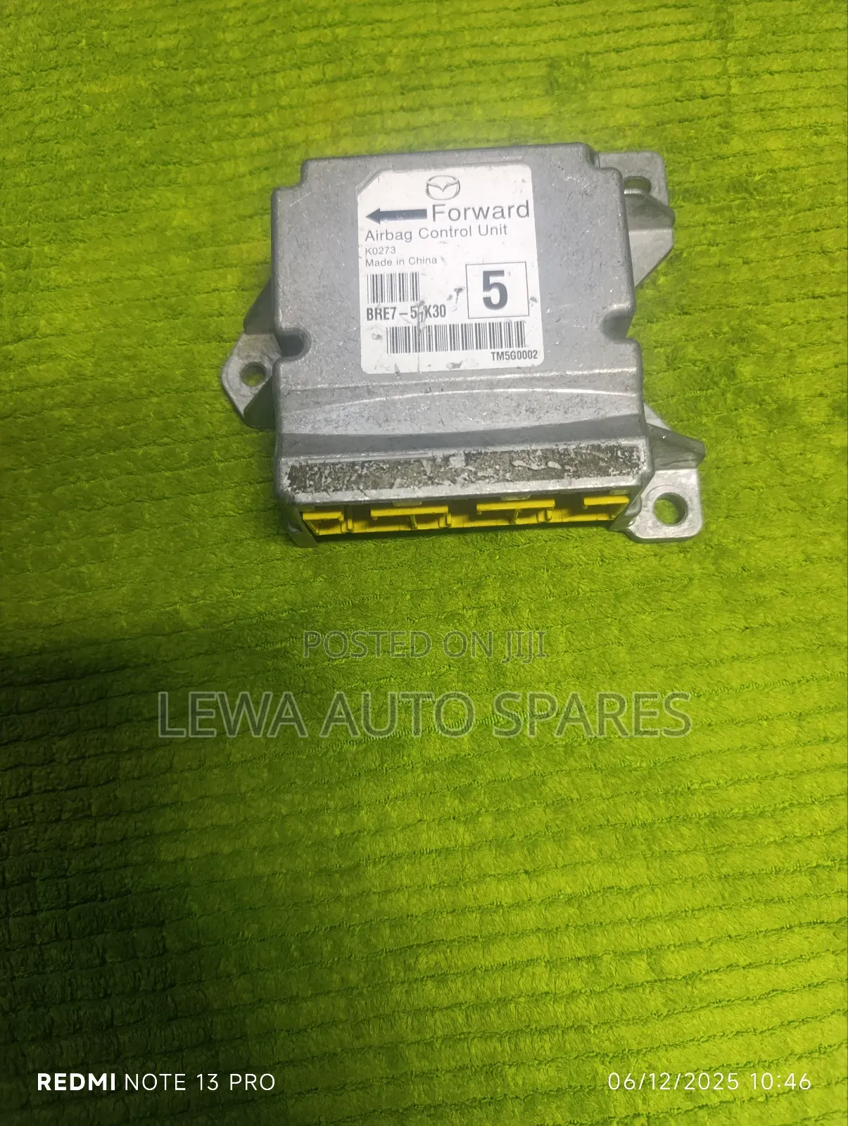 Airbag Control Unit For Mazda Axela
