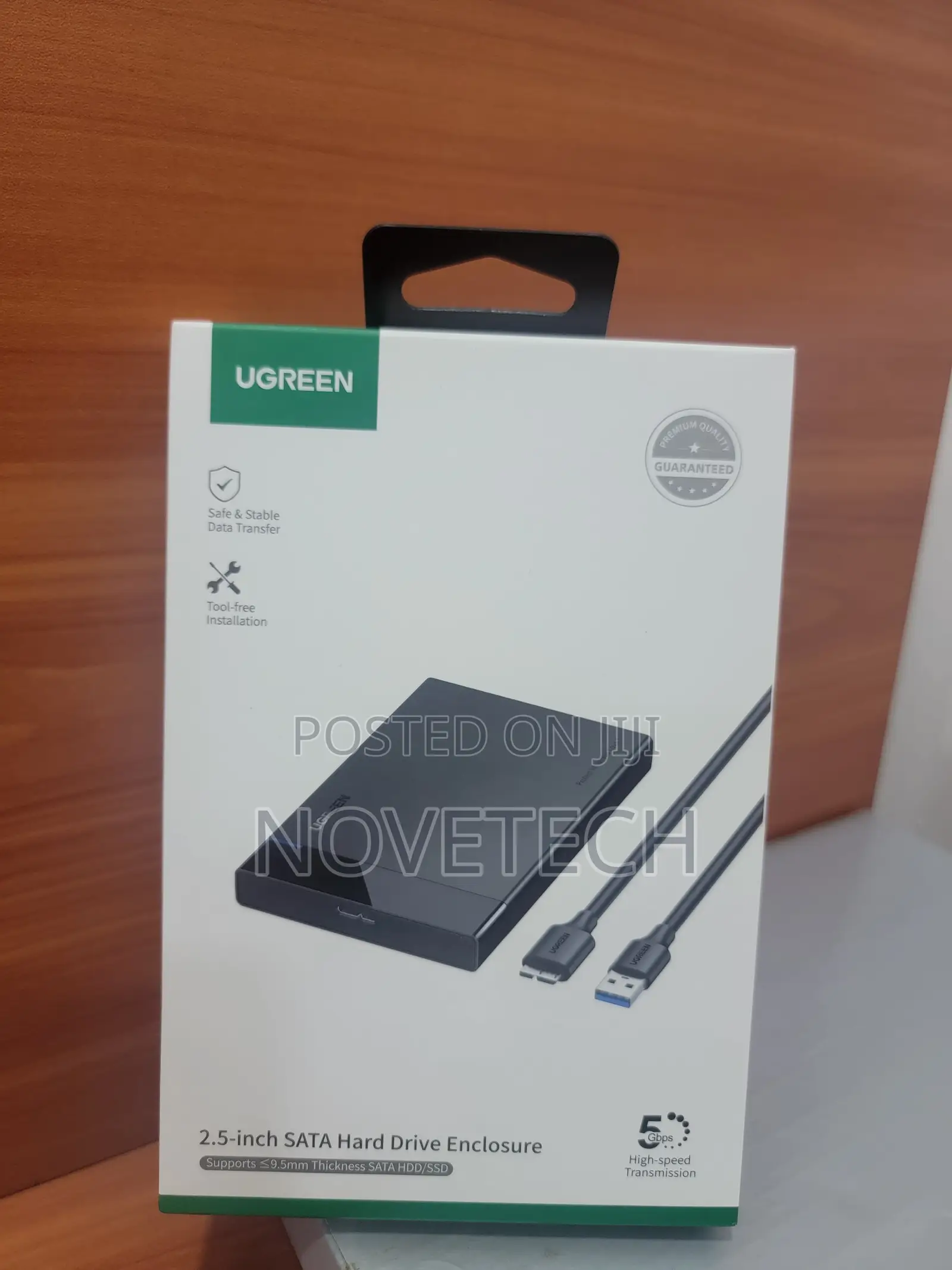 Ugreen 2.5" Hard Drive Casing Enclosure Usb 3.0 to Sata Iii