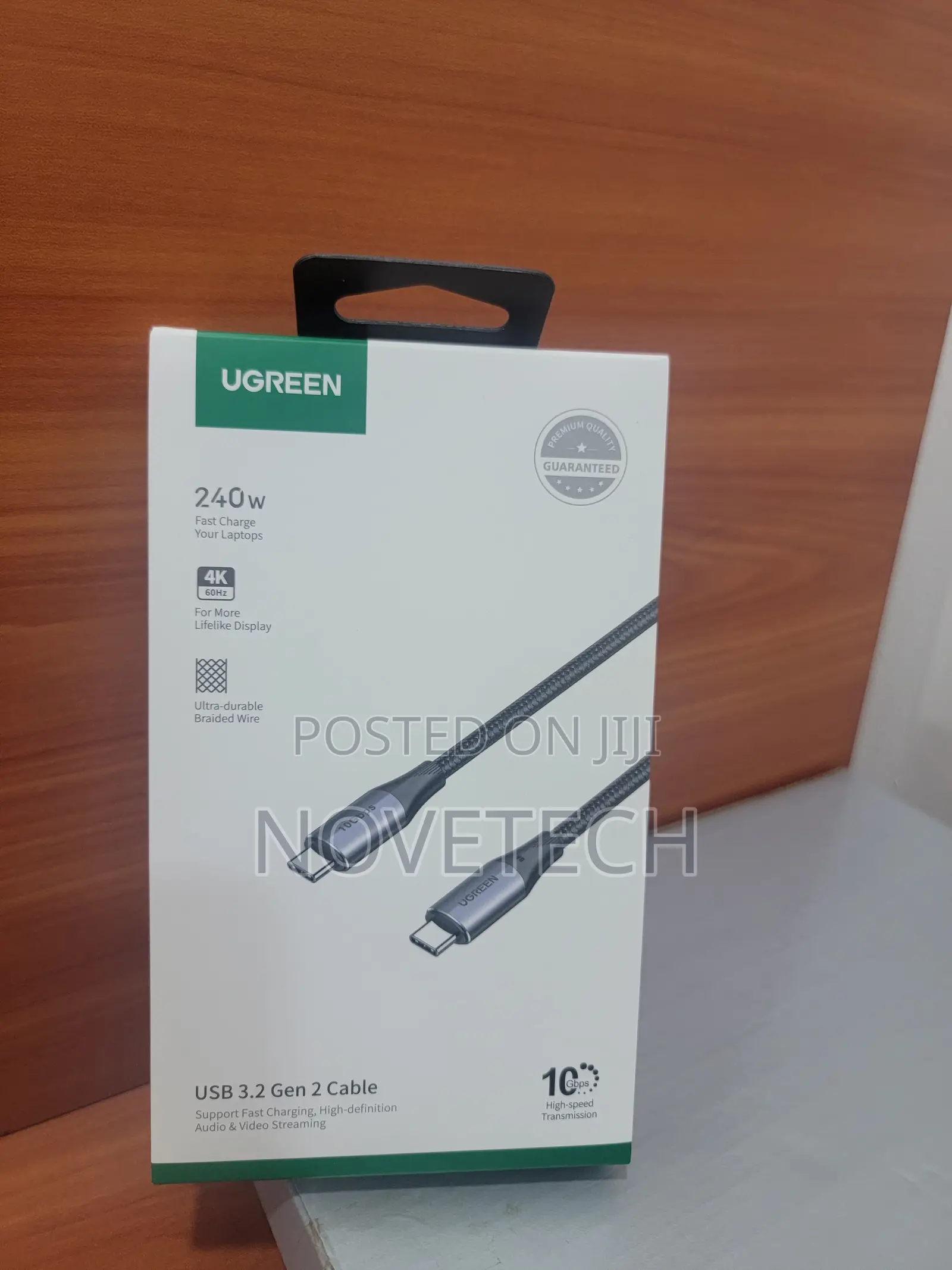 Ugreen Usb-C to Usb-C 3.1 Gen.2, Pd, 5a, 100w, , 1m