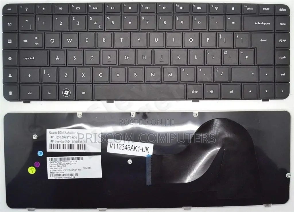 Hp Compaq Presario Cq56, Cq62 G62 Laptop Keyboard