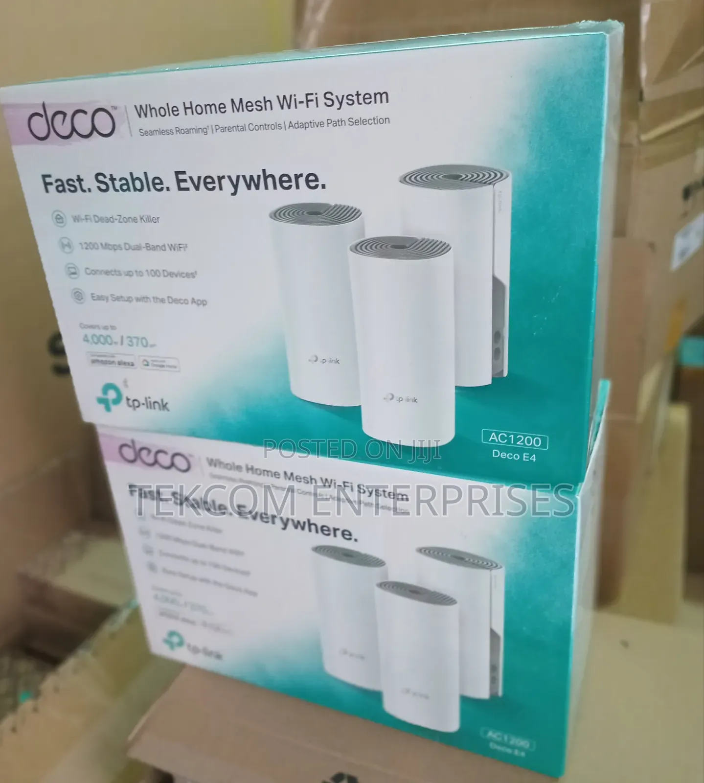 ^*_deco E4_ac1200 Whole Home Mesh Wifi System Deco E4