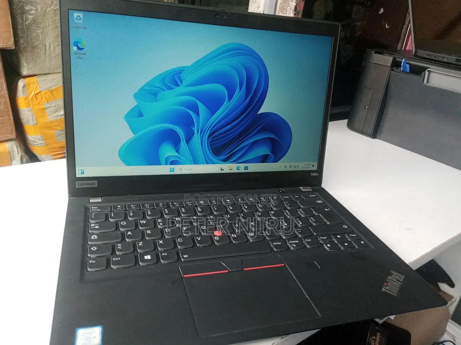 Laptop Lenovo Thinkpad T490s 16GB Intel Core i7 SSD 512GB