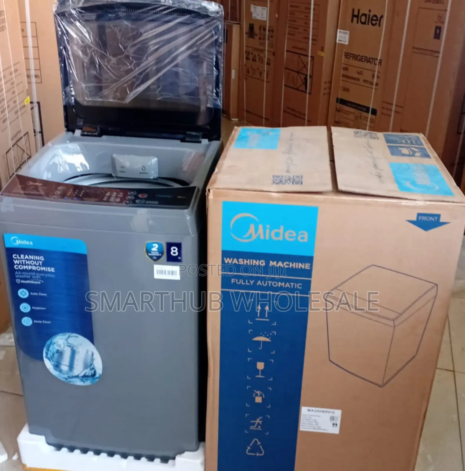 Midea 8kg Full Automatic Top Loader Washing Machines