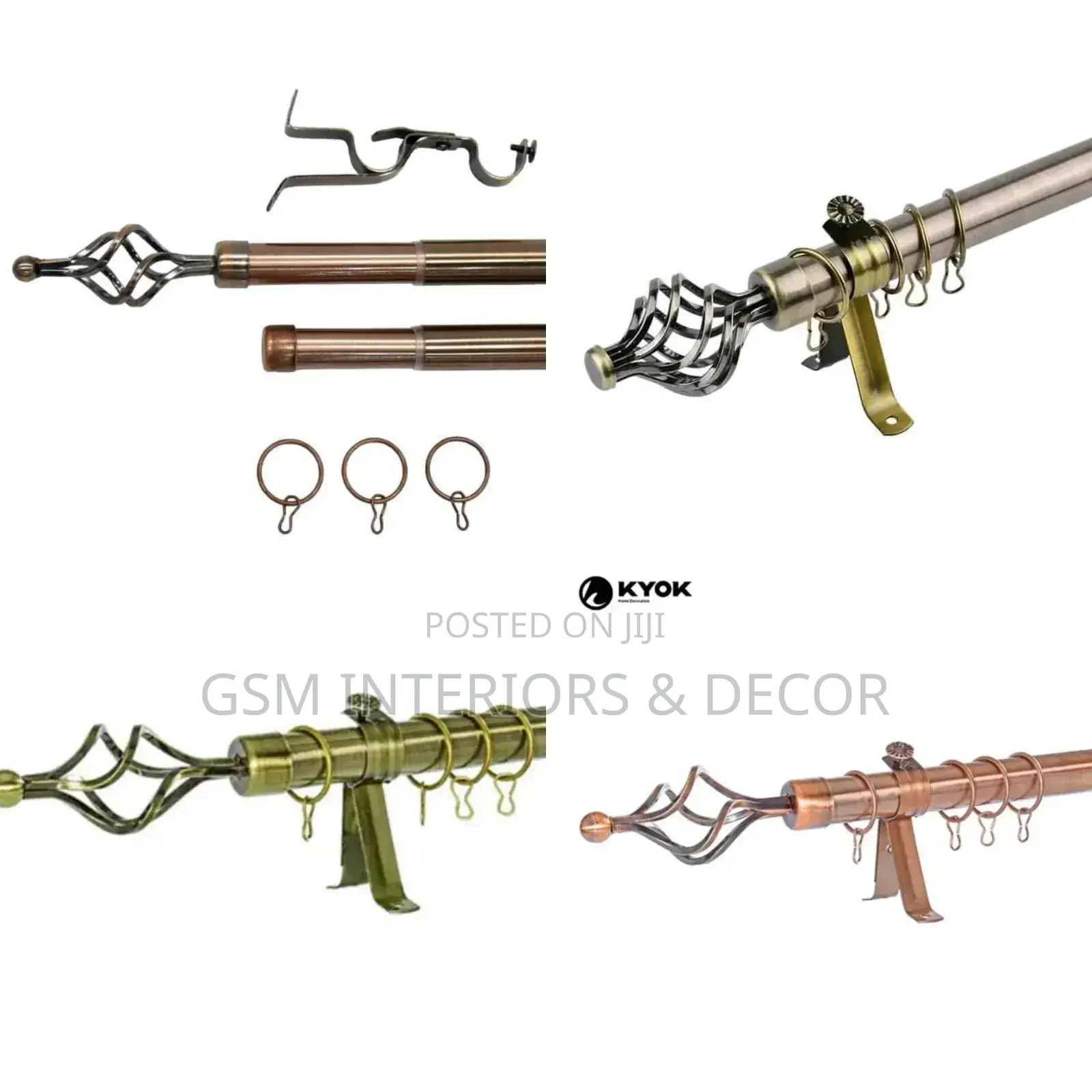 Curtain Rods Varieties With Extendable Curtain Rods 1m