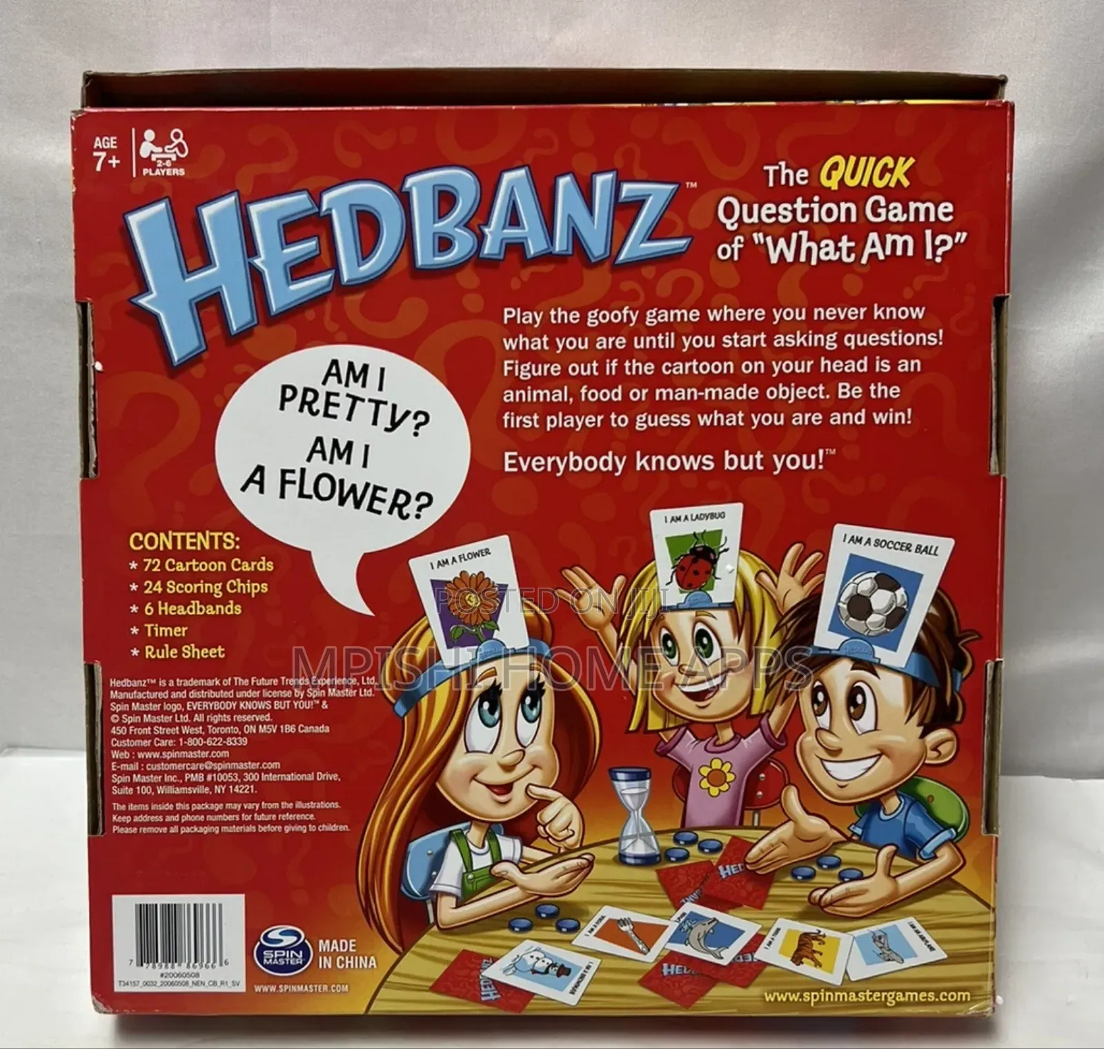 Hedbanz Board Game