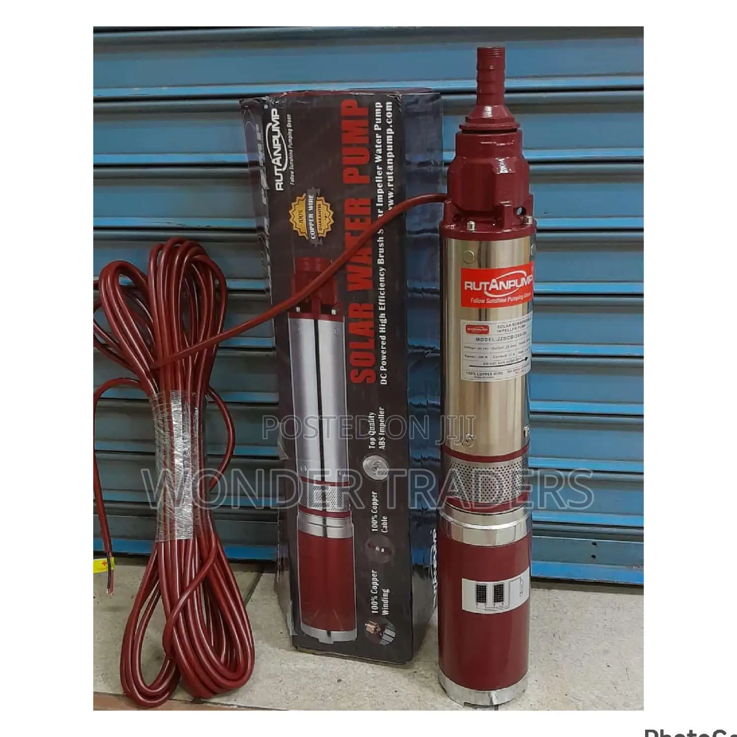 Rutan Solar Pump 400w 50m