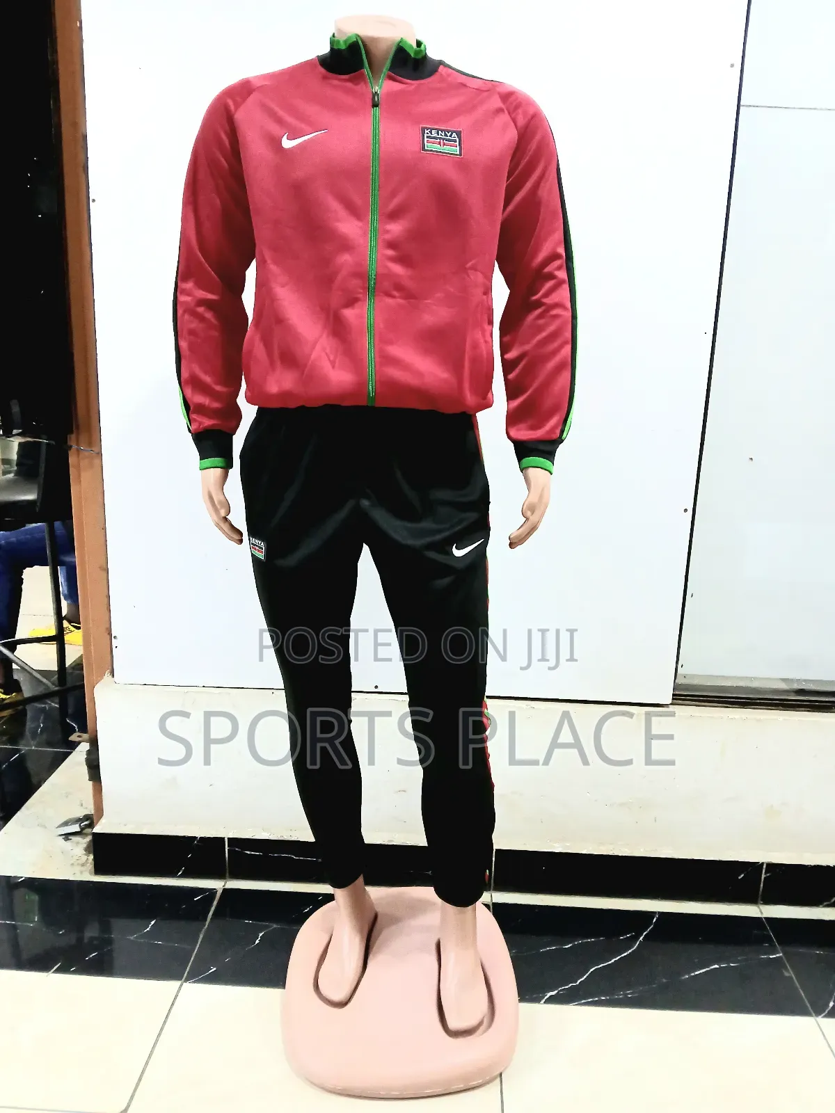 Kenya Team Tracksuit Red and Black