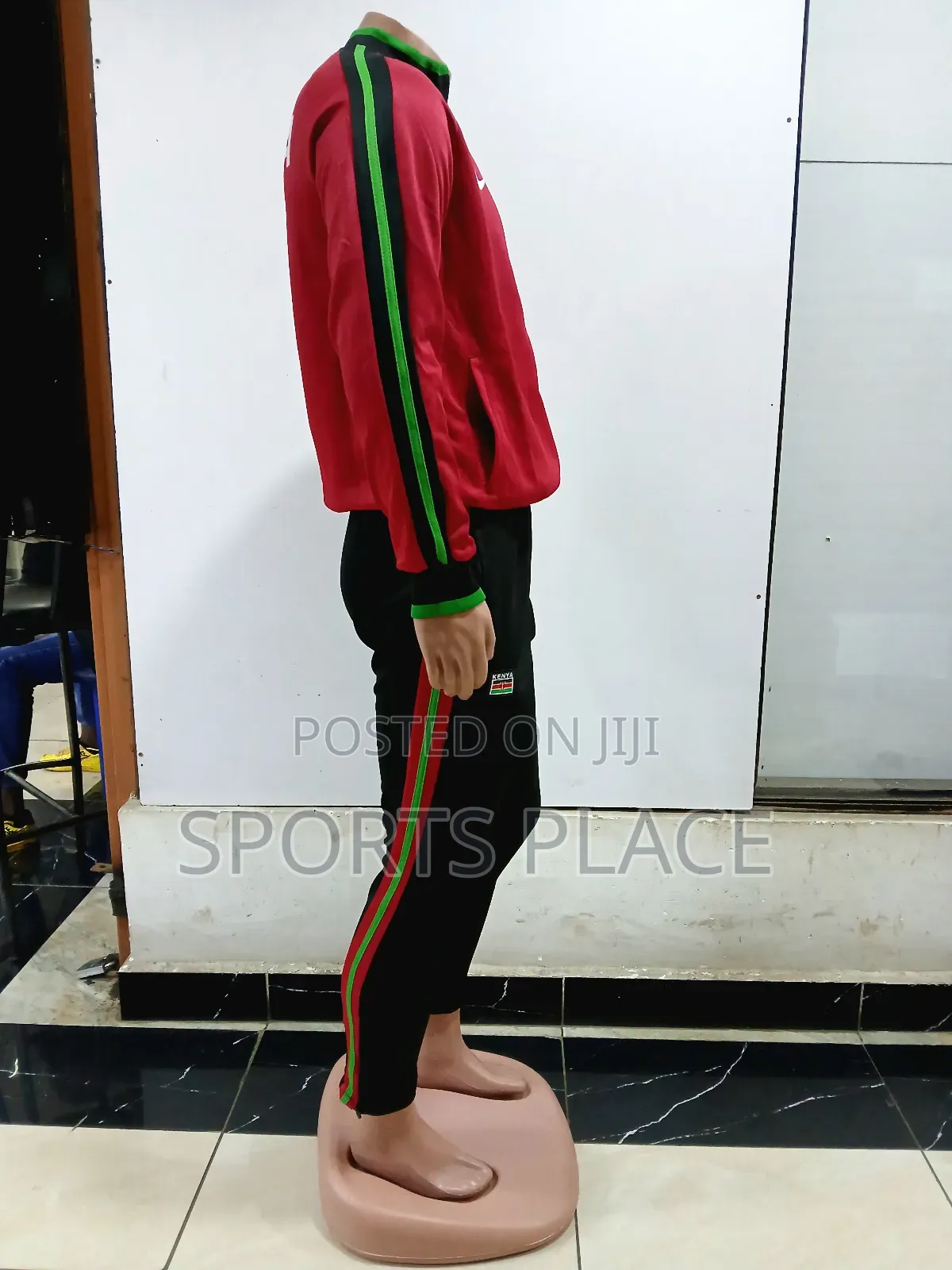 Kenya Team Tracksuit Red and Black