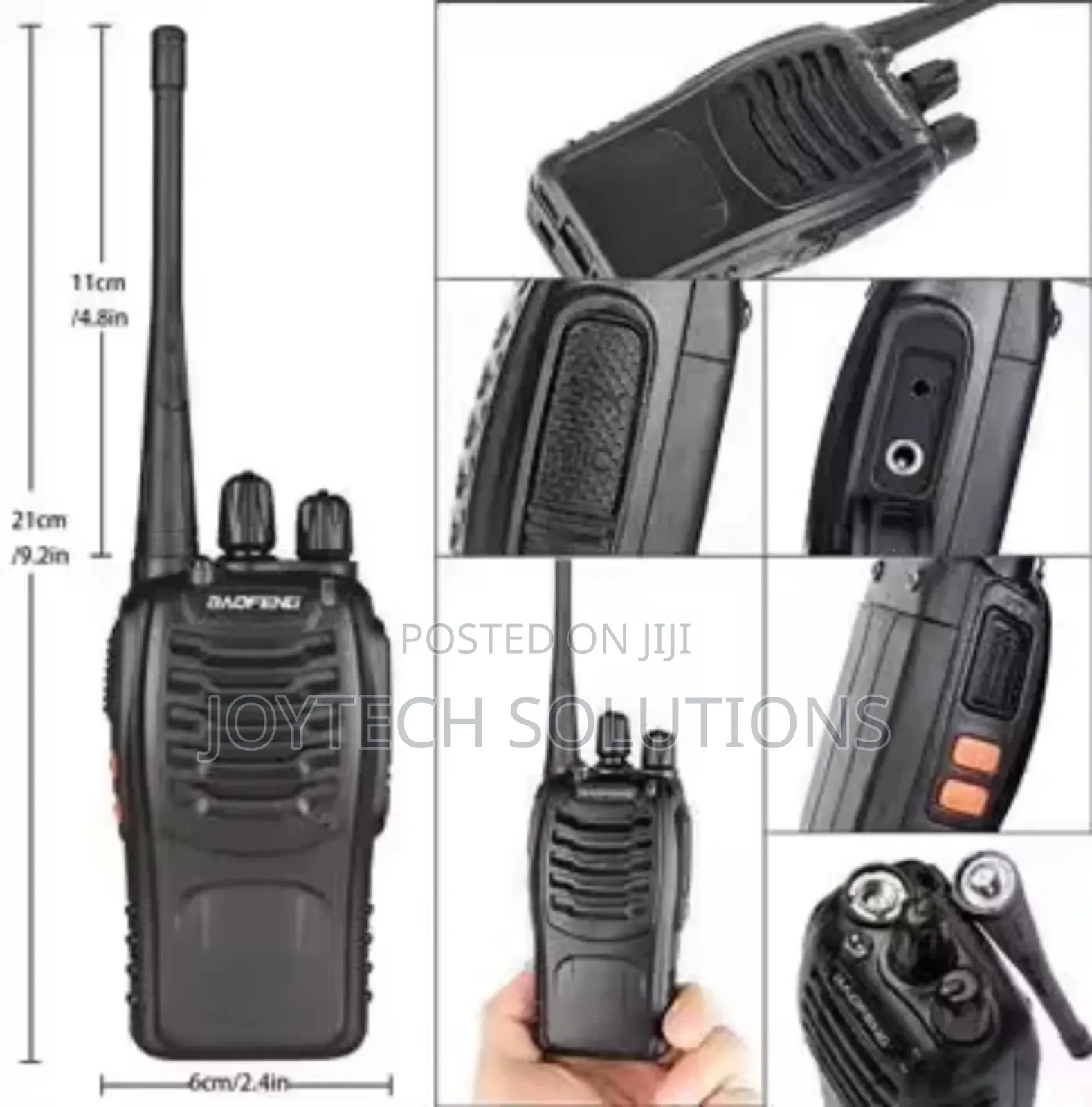 Baofeng Bf-888s 2 Pieces Baofeng Walkie Talkie With Earphone