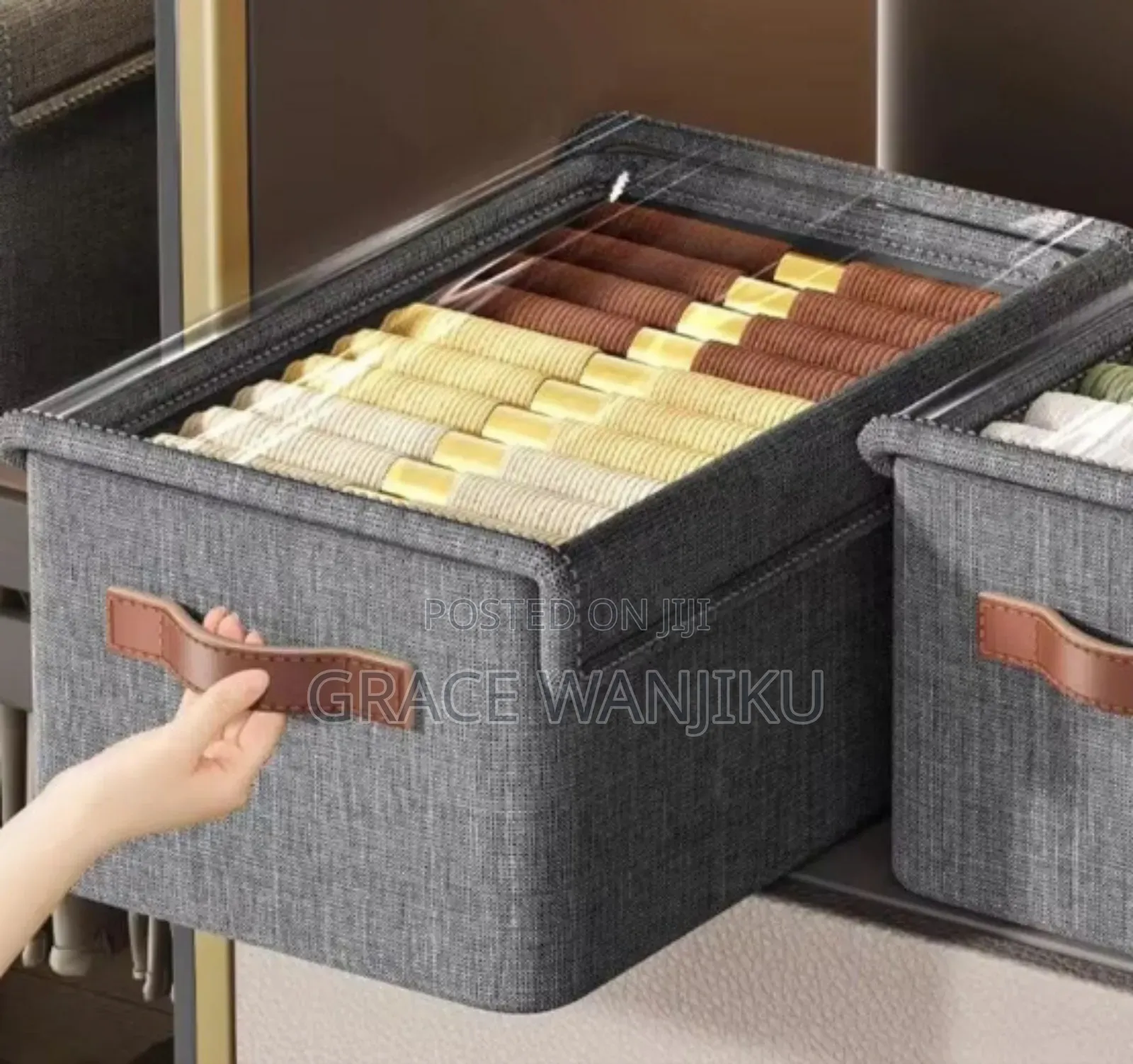 *Collapsible Fabric Organizer .