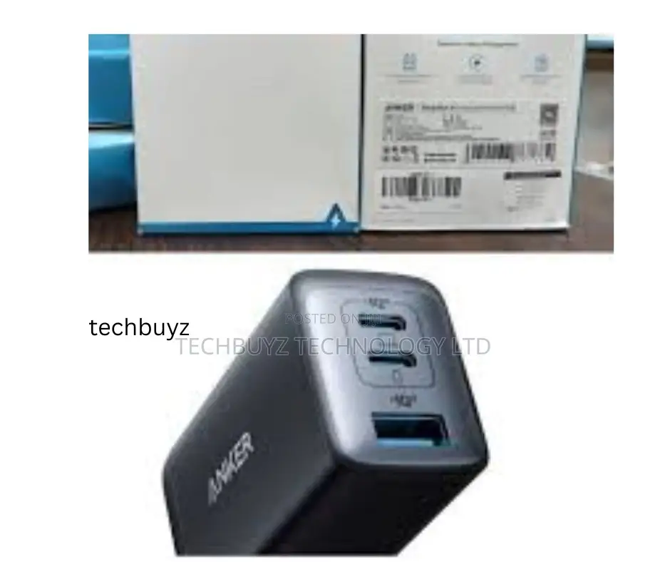 Anker Powerport Iii 3-Port -65w Pod Black