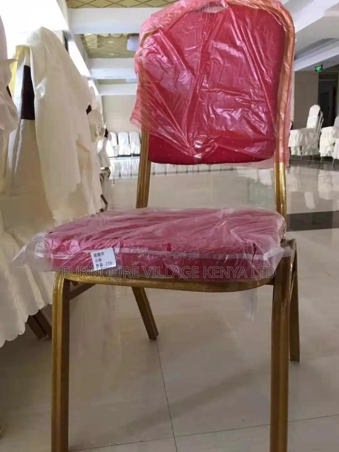 Office Furniture; Conference Event Mid Back Seat Steel Frame