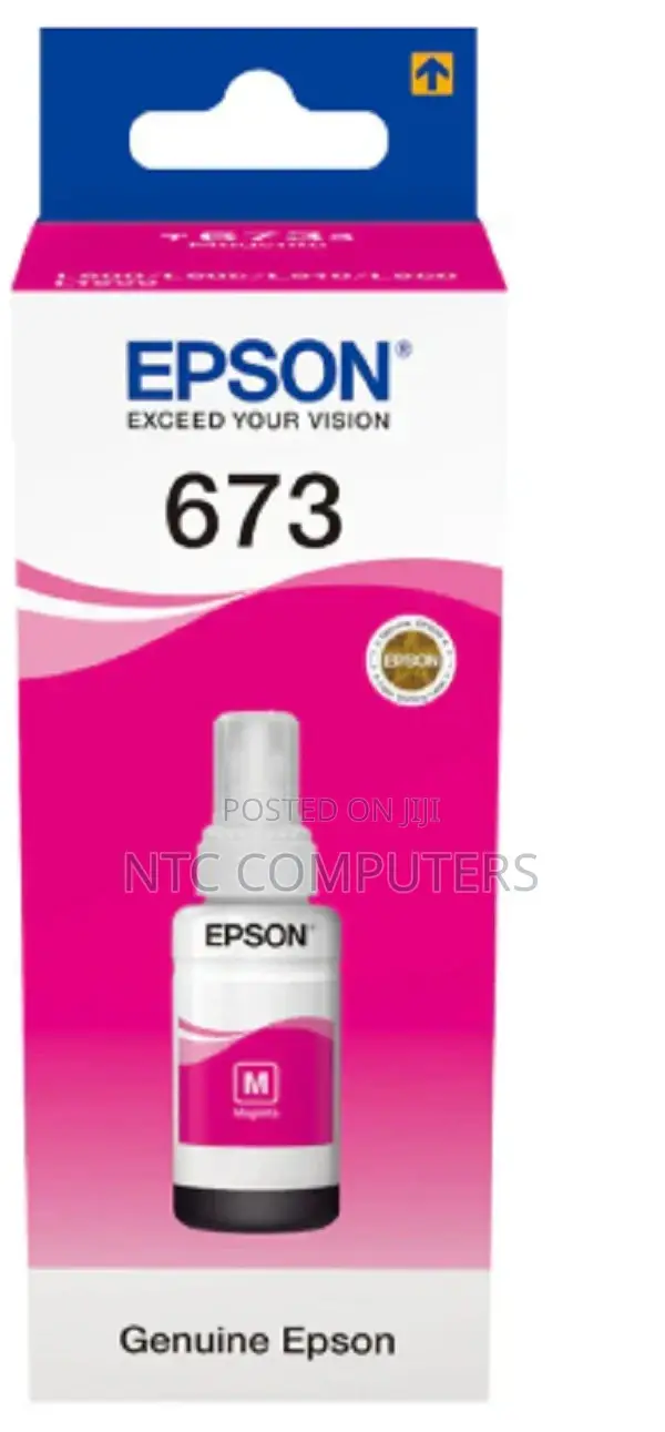 Epson T6736 Ecotank Light Magenta Ink Bottle 70.0 Ml