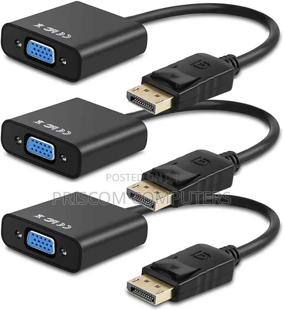 Full Hd 1080p Dp Displayport To Vga Converter Video Adapter