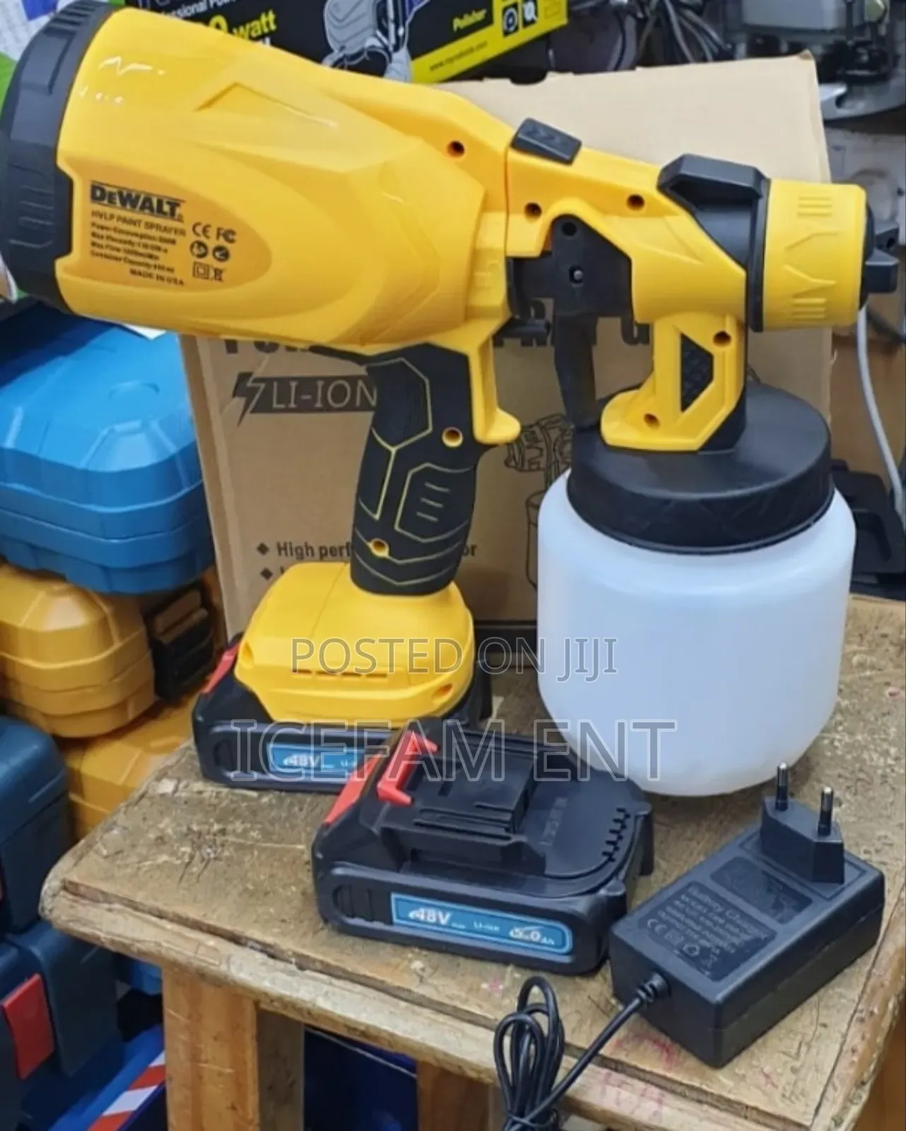 48v Cordless Pray Gun/Dewalt Cordless 48v Spray Gun