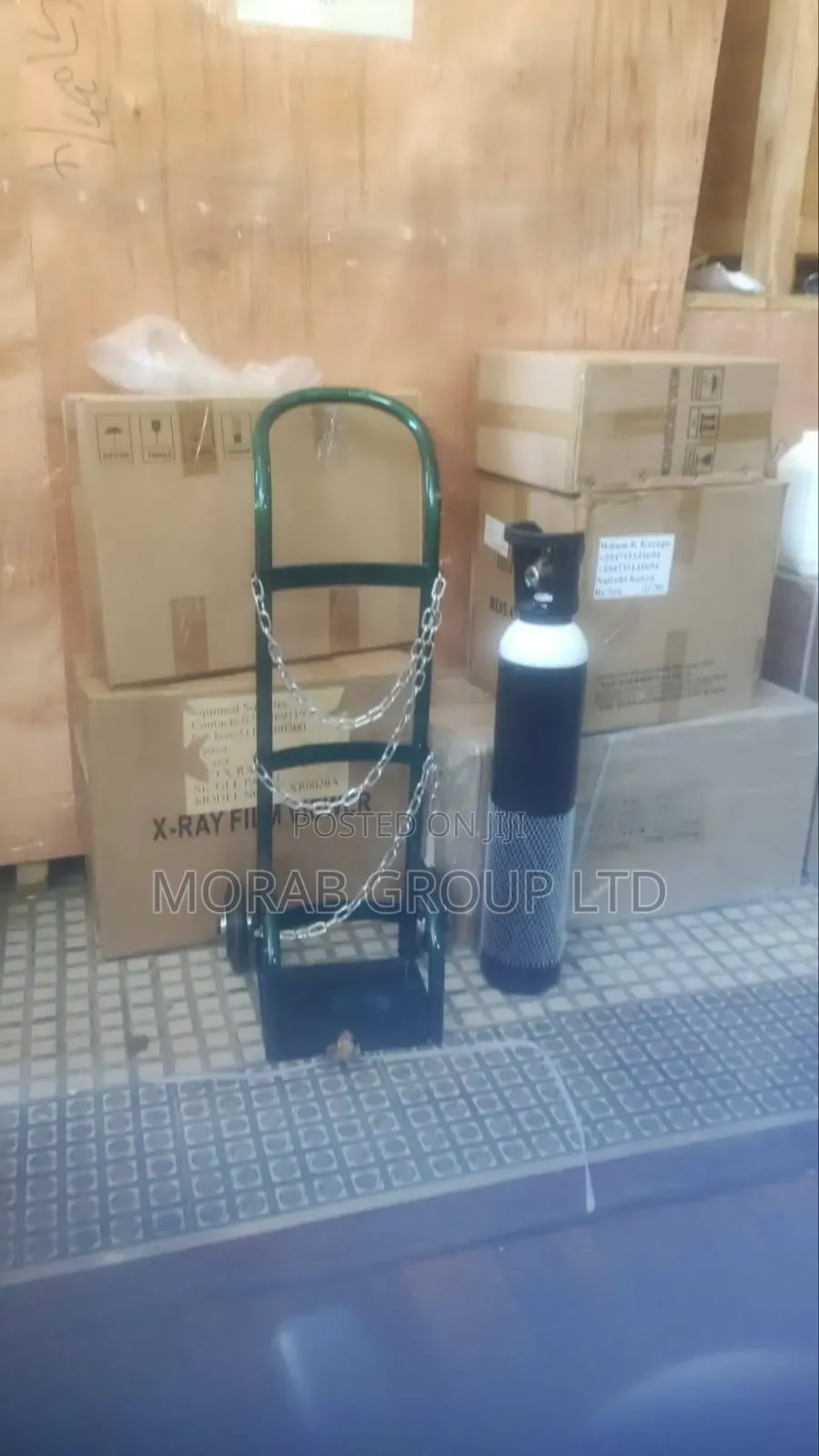 Oxygen Cylinder Trolley - Small