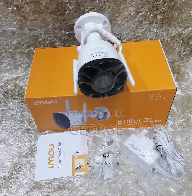 Night Vision Imou Bullet 2c Wifi Camera 4mp