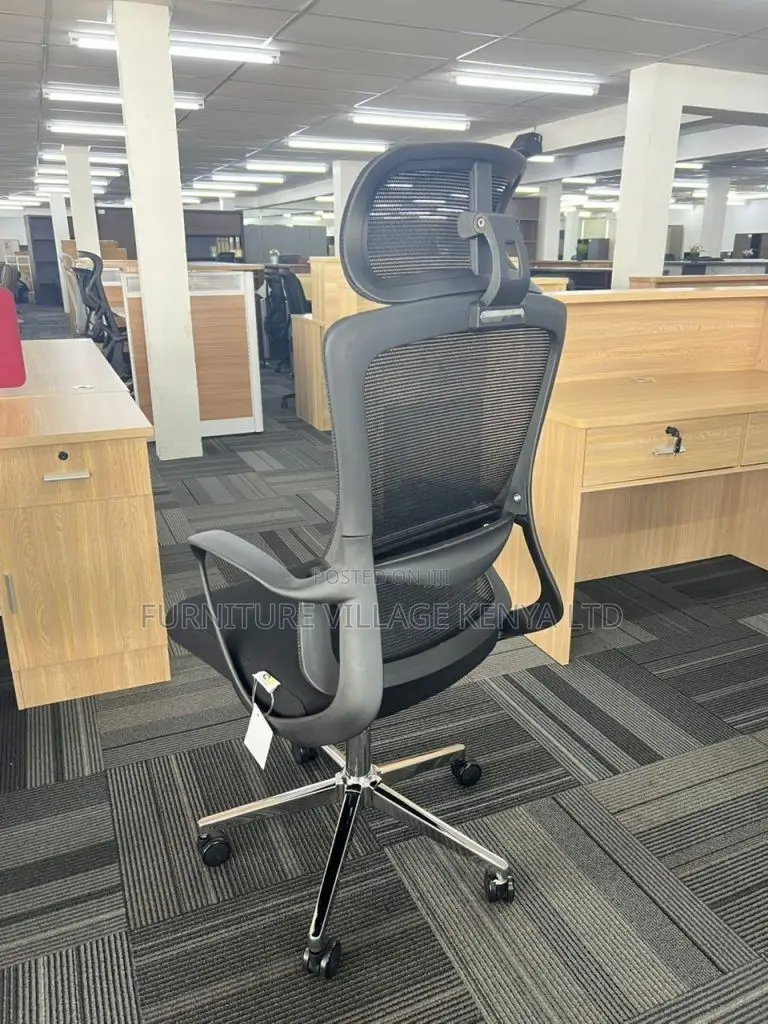 Orthopedic Chair:: Executive High Mesh Fixed Armrest Seat