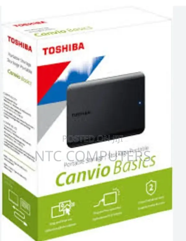 Toshiba Canvio Basics 1tb 2.5" External Hard Drive