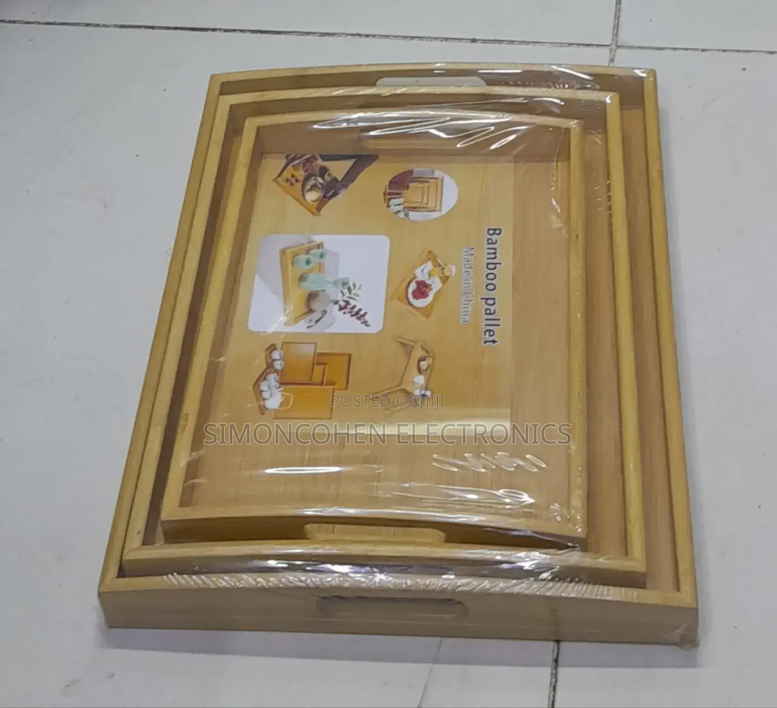 3in1 Bamboo Serving Tray
