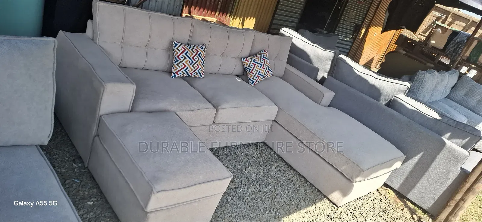 6 Seater  Coner Seat Sofa