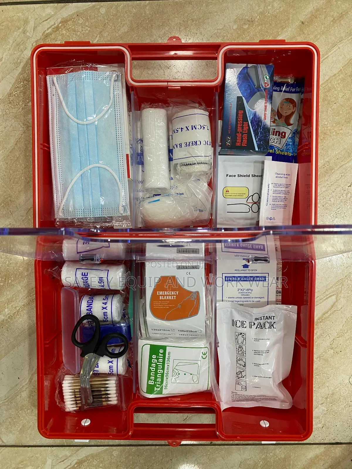 Full Coverage Safety Kit Gkb302 First Aid Kit