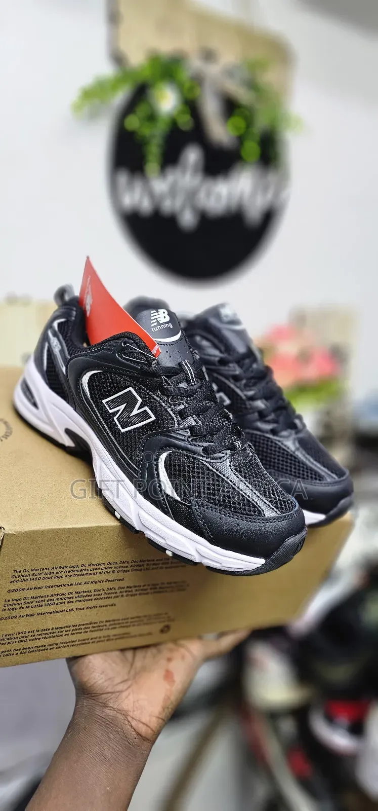 Black New Balance 530 Sneakers