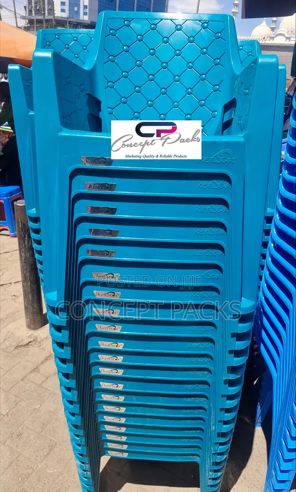 Kenstar Plastic Armchair.