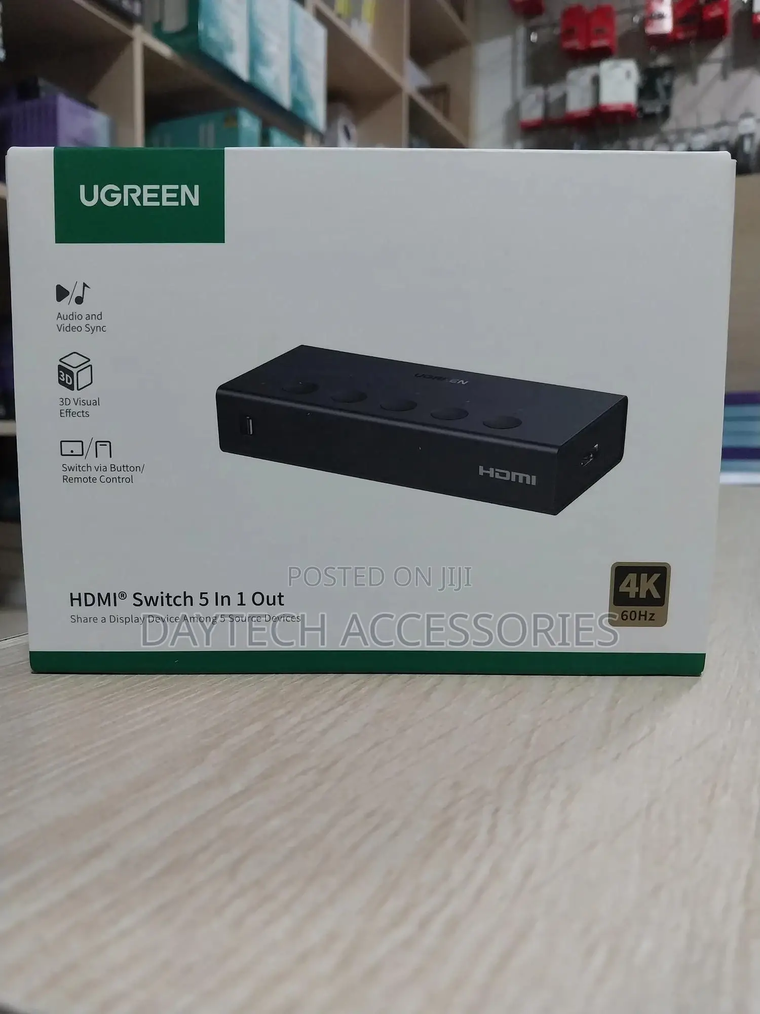 Ugreen Hdmi Switcher 5 Input 1 Output