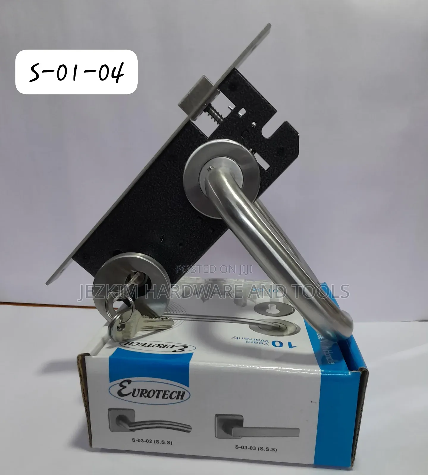 Steel Door Lock Eurotech