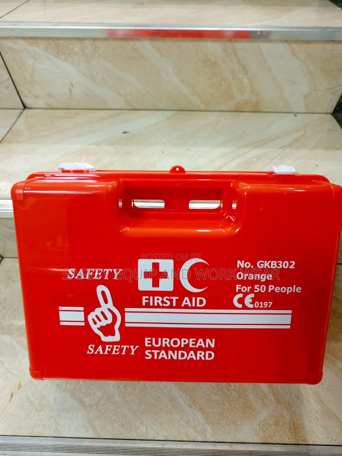 Orange Team First Aid Cabinet Gkb302 Fully Equipped Box.