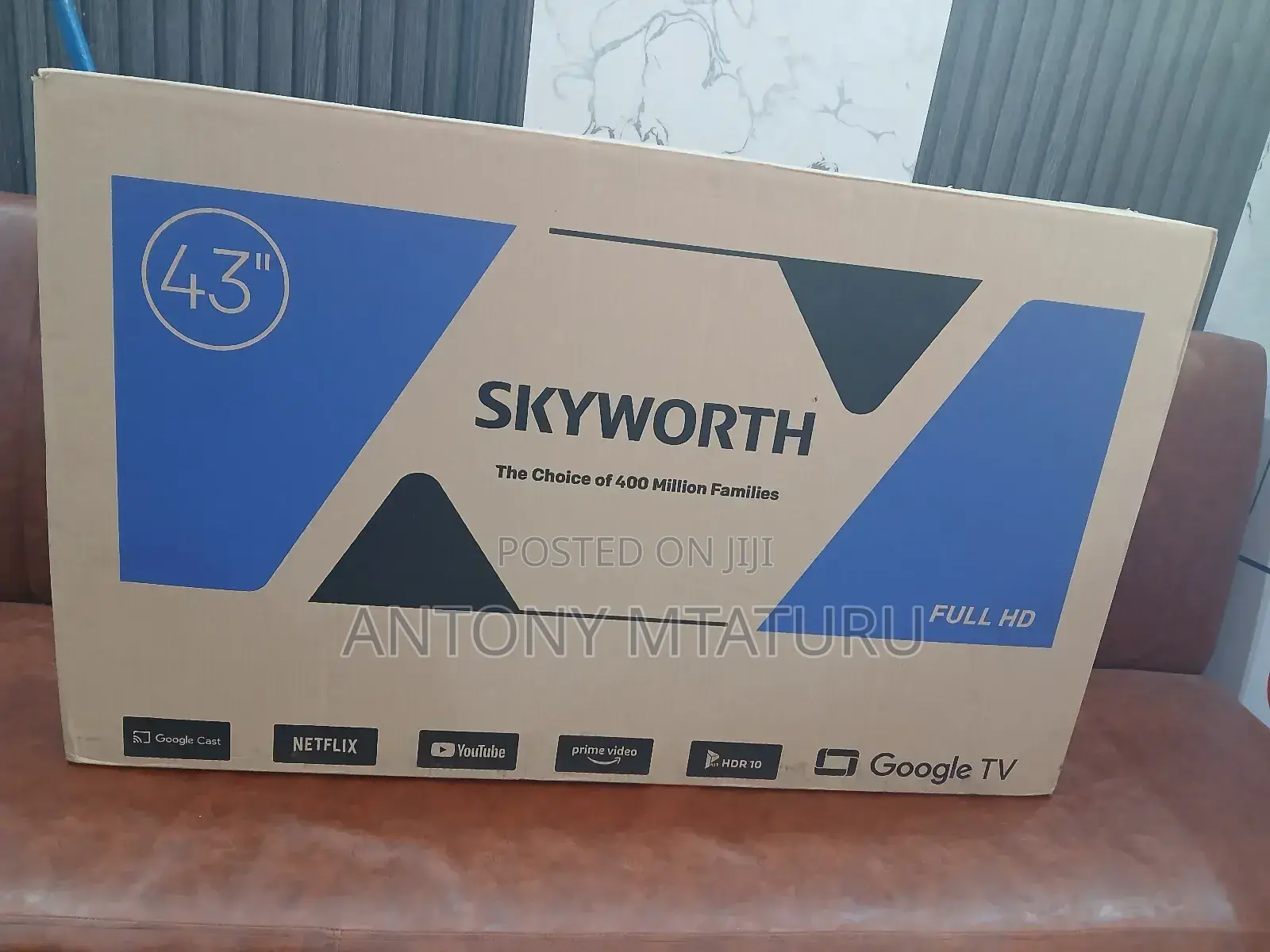 Skyworth 43e3500g 43 Inch Full Hd Frameless Smart Google Tv