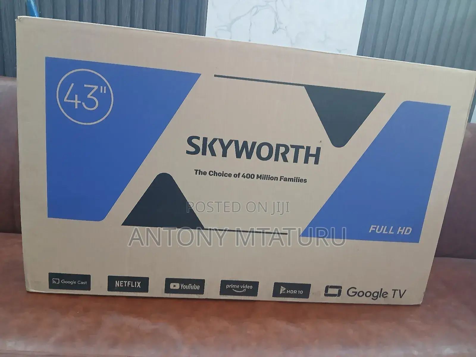 Skyworth 43e3500g 43 Inch Full Hd Frameless Smart Google Tv