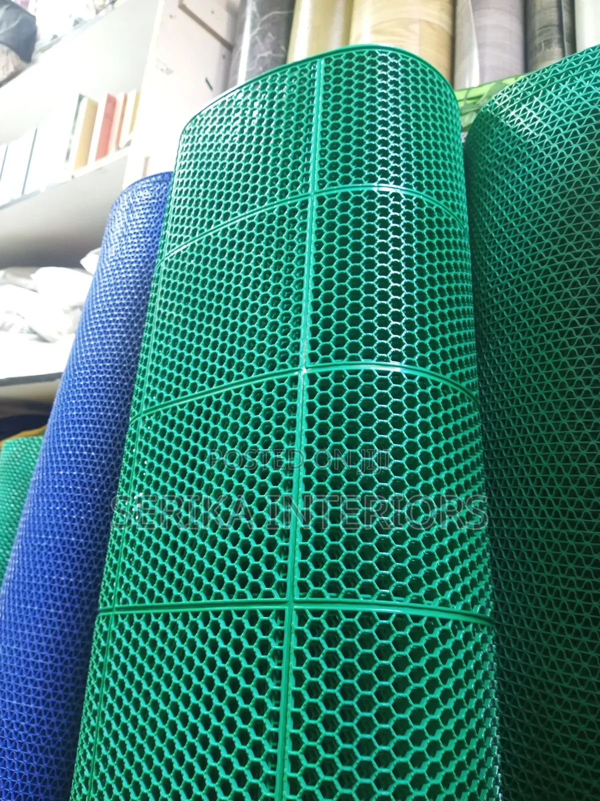 Green Anti Slippery Bathroom Mats Environmental Friendly