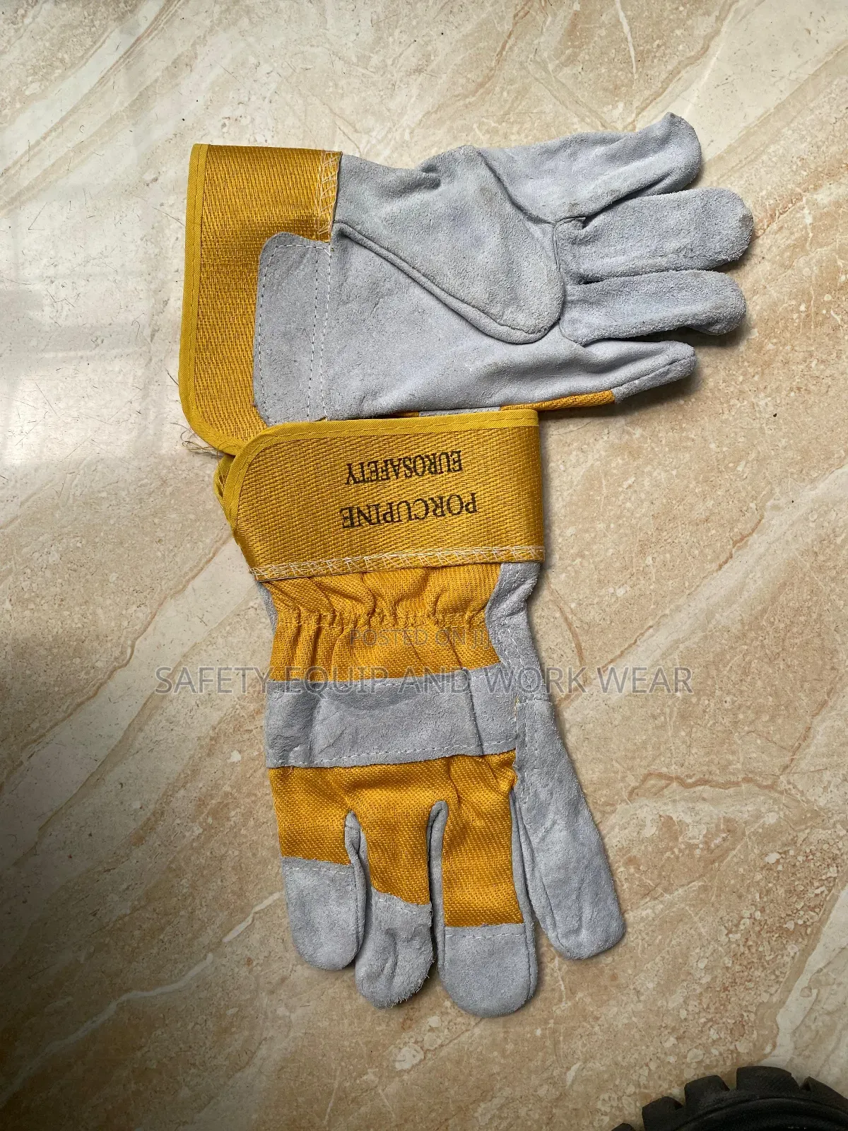 Heavy Duty Leather Safety Gloves