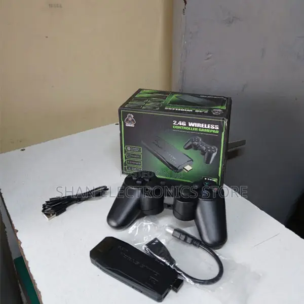 Double Wireless Controller Game Stick 64gb Retro Games