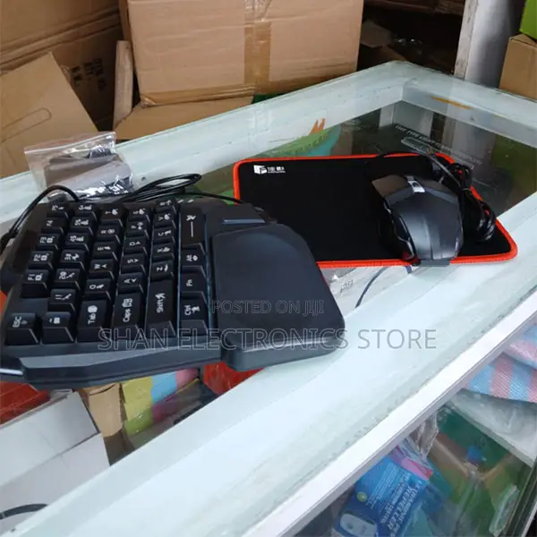 Lue Switches Gaming Keyboard Gaming Mouse, Anti-Ghosting