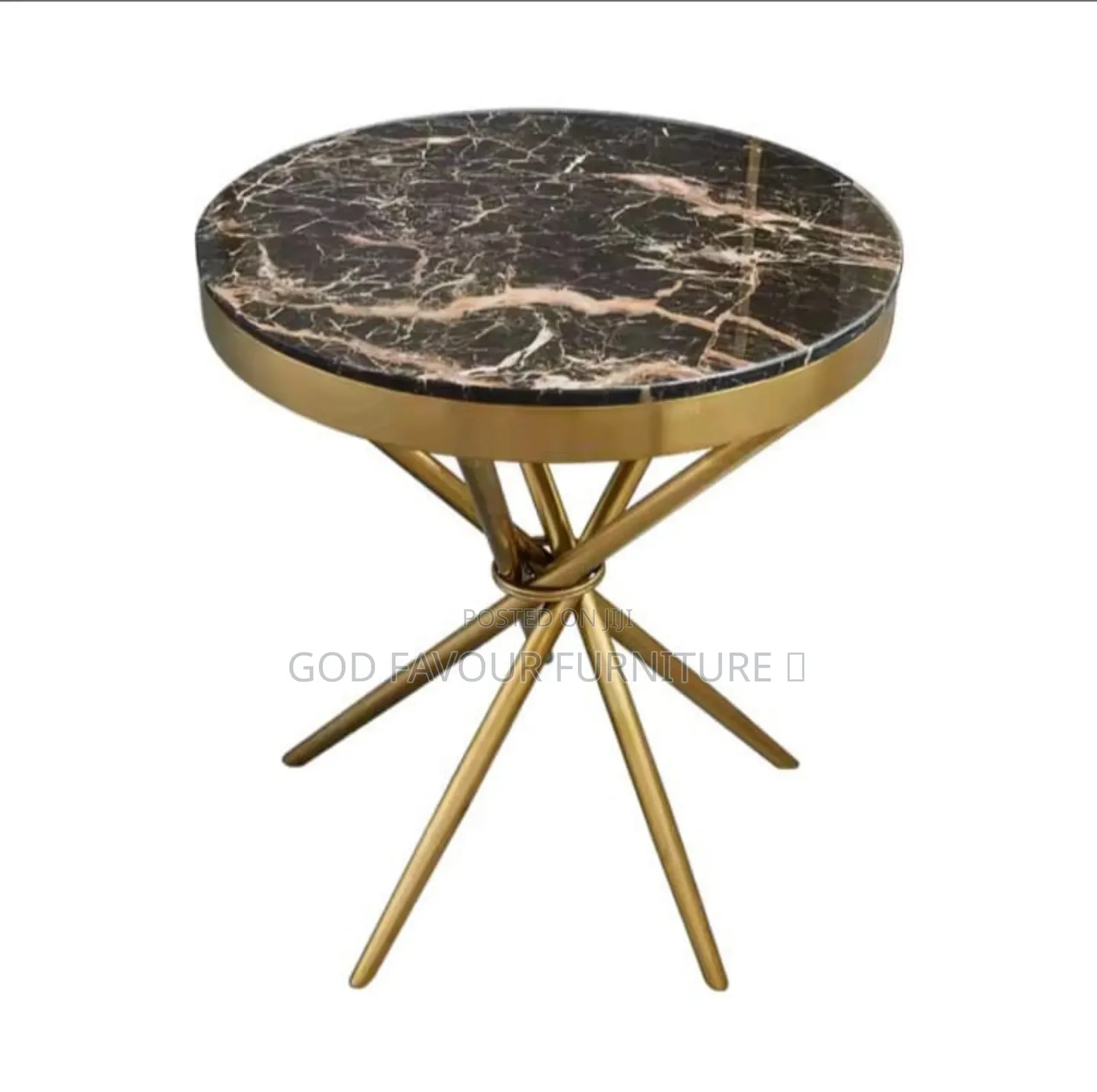Nordic Marble Round Coffee Table Tsw2