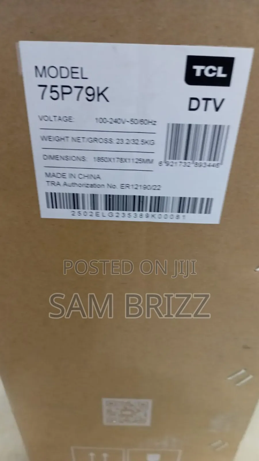 TCL 75" P79k