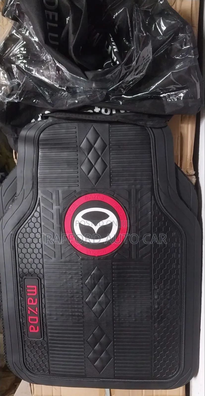 Black Branded Mazda Floor Matts