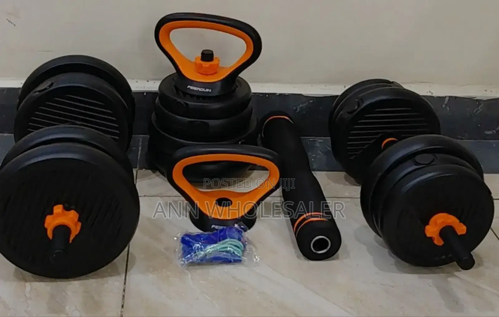 30kg 6 in 1 Kettlebells, Weights Set