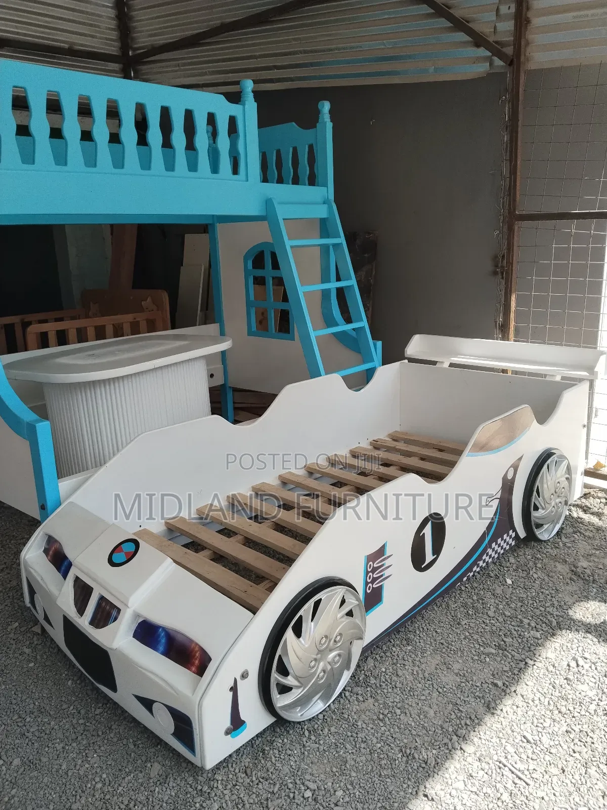 Children Bed With Wheels