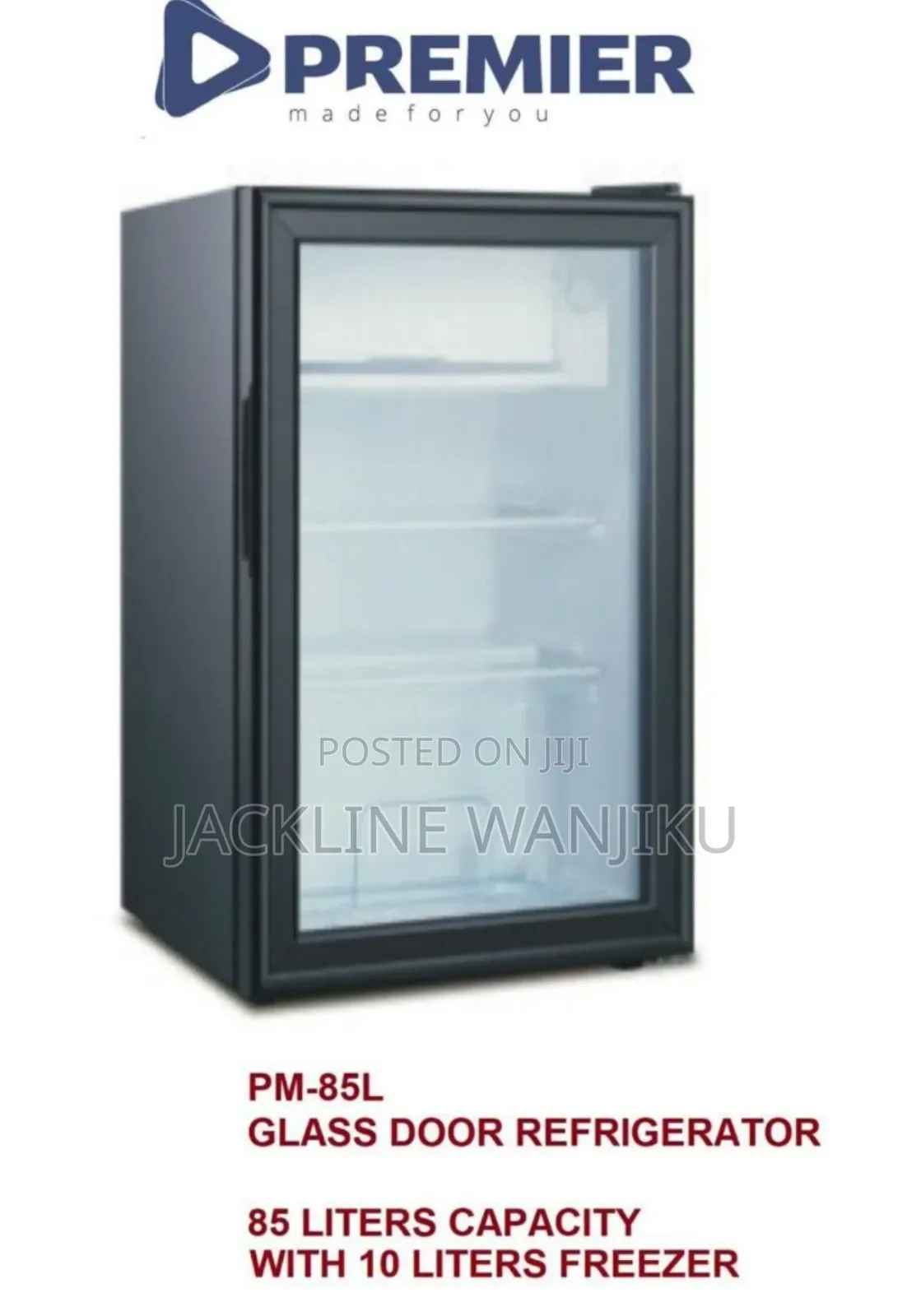 85l Glass Door Fridge/ Glass Door Refrigerator 85l