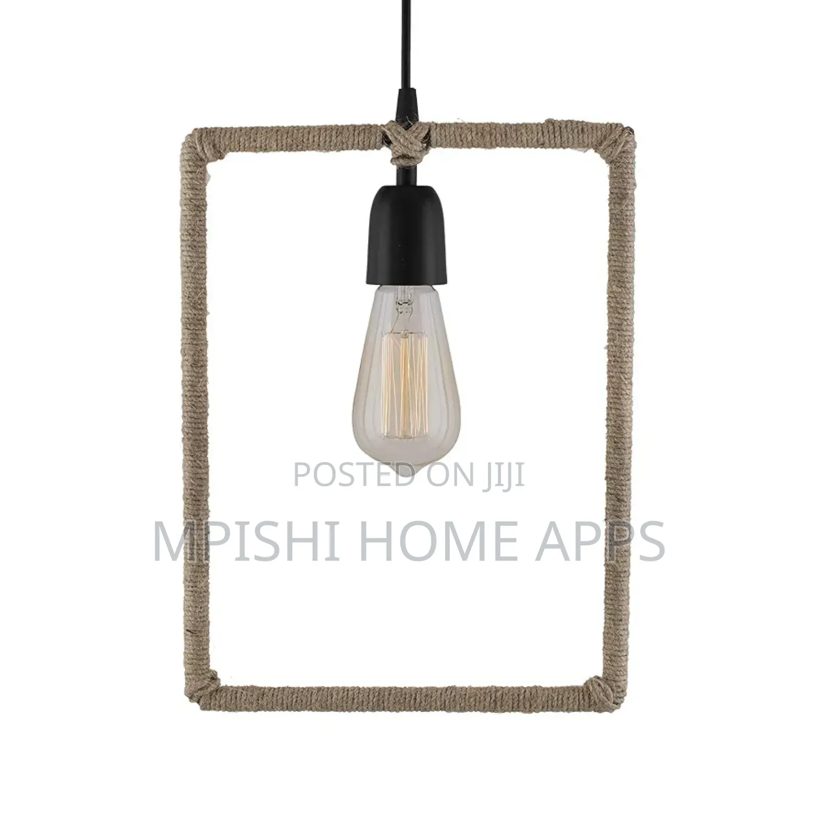 Rope Pendant Light