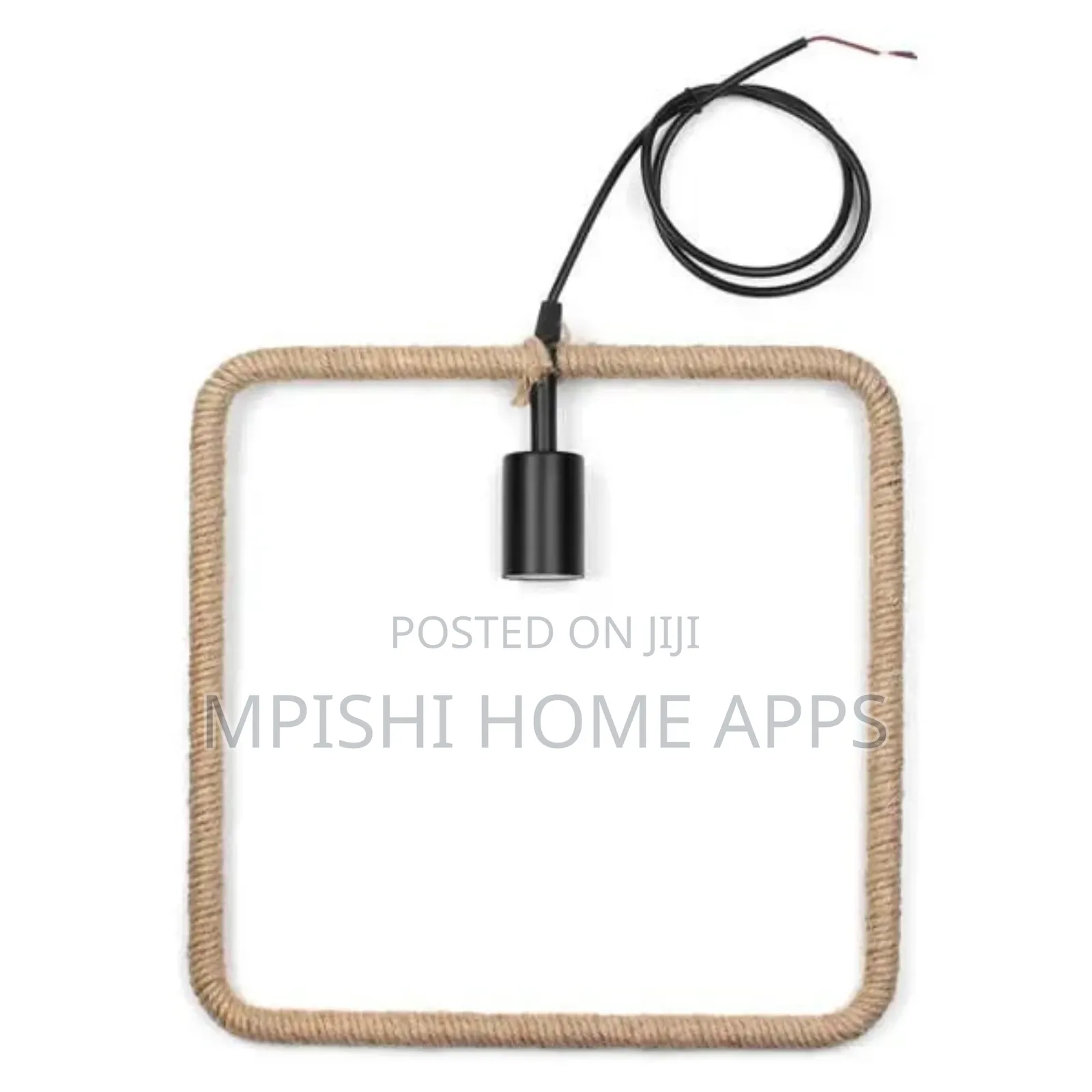 Rope Pendant Light