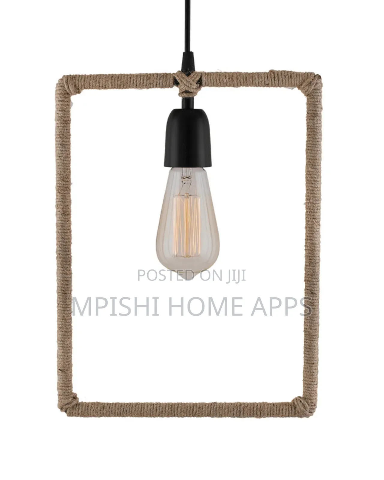 Rope Pendant Light